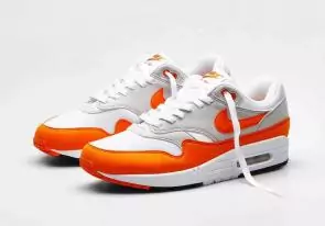 nike air max 1 trainers 2020 orange blanc